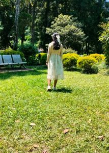 Boho Floral Print Midi Dress with outer