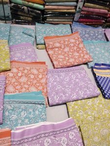Allover Cotton dupatta suit