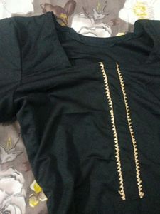 Elegant Black Kurta