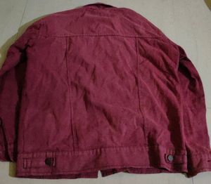 Y1 Men's Denim Jacket Faded L Size