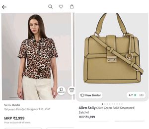Combo vera moda and  Allen Solly Satchel