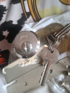 Godrej Door Lock Set with 4  Keys