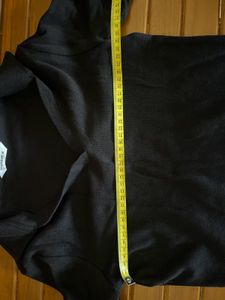 SOULED STORE  Black RIBBED Long Sleeve Top