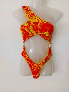 Vibrant Swirl One-Piece Swimsuit