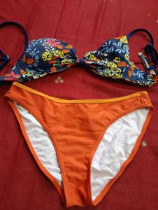 Floral Print Bikini Set