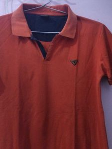 Orange Polo T-Shirt