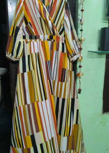 Boho Stripe Maxi Dress