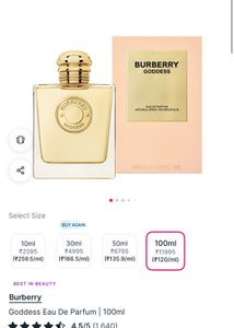 Burberry Perfume Duo