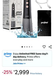 Perfora Smart Flosser - Black Gold