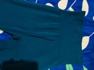 Teal High-Waist Leggings