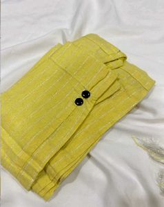 Yellow Embroidered Kurta Set with Dupatta