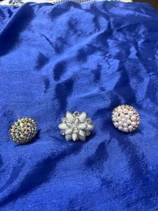 Set of 3 Statement Rings