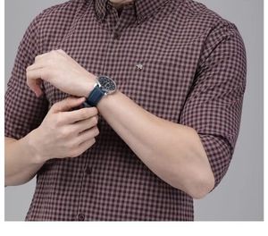 Men's Gingham Checkered Shirt