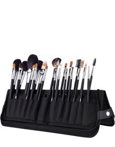 Makeup Brush Pouch Foldable Zipper