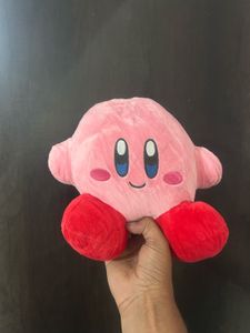 Cute Pink Kirby Plush Toy