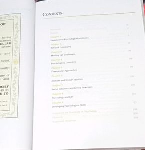 CBSE Psychology Textbook For Class 12th