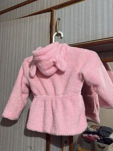 Cute Pink Fleece Jacket