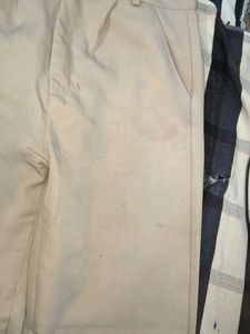 Khaki formal Trousers
