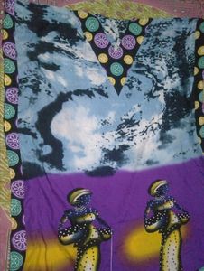 Vibrant Printed Kaftan Kurta