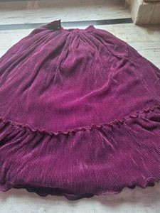purple kids dress for party
