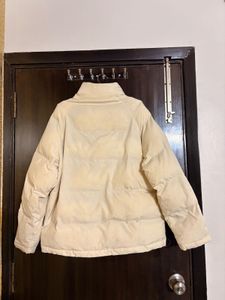 Beige Puffer Jacket