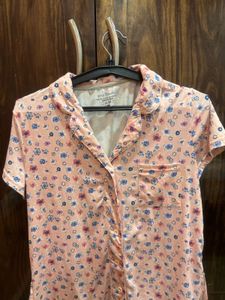 Vera Bradley Floral Pajama Top
