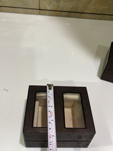 Elegant MAAYAS Two Watch Box