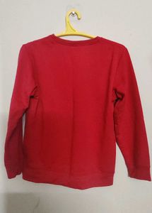 Red "No Rules" Graphic Sweatshirt