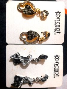 🖤 Stunning Black Earings,Only 80 Rupees!