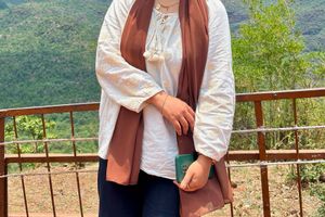 Khadi fabric Top