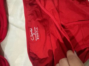 Red Lace Bra and Panty Set