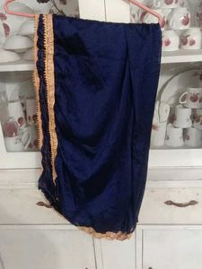 Elegant Navy Blue Kurtawith plazo Set