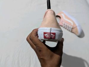 Pink Vans Low-Top Sneakers