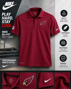 🇺🇸Nike Dri-FIT Arizona Cardinals Polo (M) size