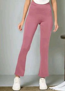 Flared sporty pants