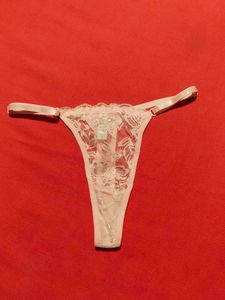 Lace Trim G-String Panty