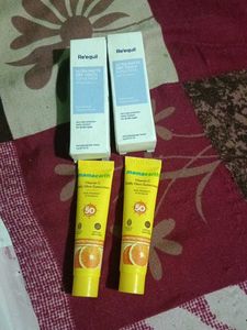 Mamaearth & Re'equil Sunscreens Bundle