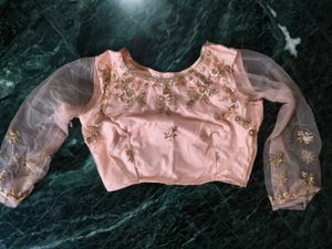 Stunning Pink Embroidered Gown