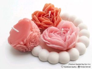 Rose Scented Soy Candle Quality 1