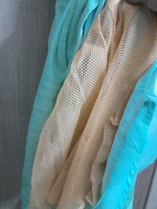 Elegant Mint Green Anarkali Gown