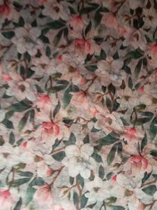 Floral Print  Blouse &saree