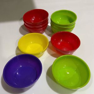 Colorful Dinnerware Bowls (Set)