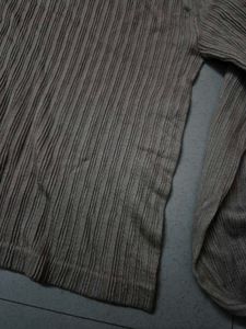 Ribbed Mock Neck Top