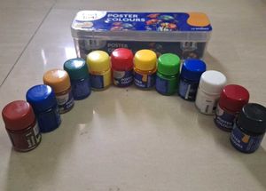 WATER COLOUR TUBES AND POSTER COLOR SET