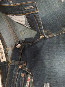 Diesel Women's Distressed Blue Jeans