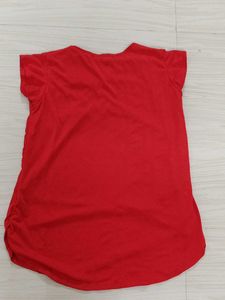 Red Top with Embellishment