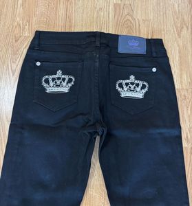 Women Black Jeans with Detail