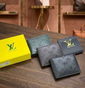 Louis Vuitton Embossed Leather Wallet