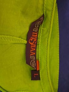 Blue &amp; Green Kurta Set