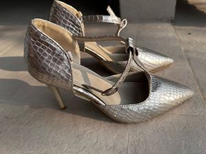 Stylish T-Strap Heels